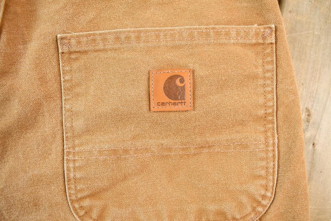 Vintage 2000s Dark Tan Carhartt Work Pants Size 32 x 32