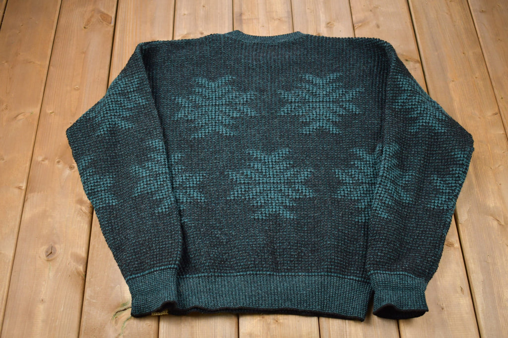Vintage 1990s Jantzen Made In USA Knitted Sweater