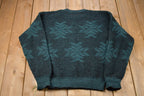 Vintage 1990s Jantzen Made In USA Knitted Sweater