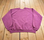 Vintage 1990s Blank Tultex Crewneck Sweatshirt Made In USA