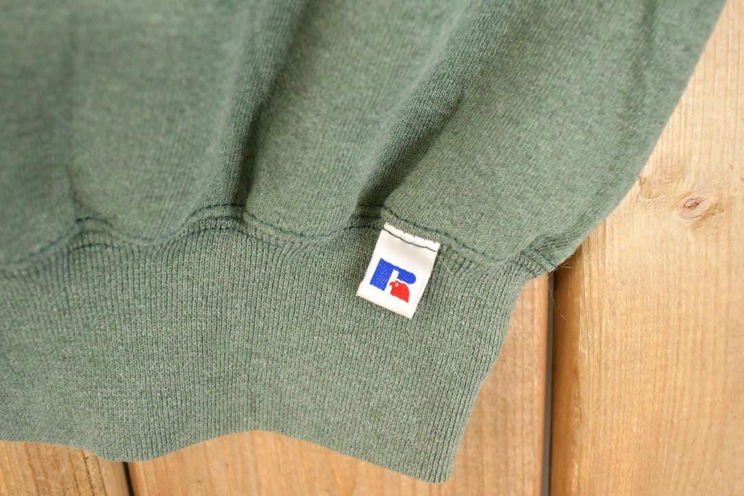 Vintage 1990s Russell Athletic Blank Crewneck Sweatshirt Mens XL
