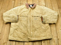 Vintage 1990s Carhartt Tan Chore Coat