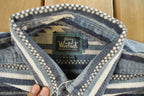 Vintage 1980s Woolrich Aztec Western Button Up Shirt Men's Large