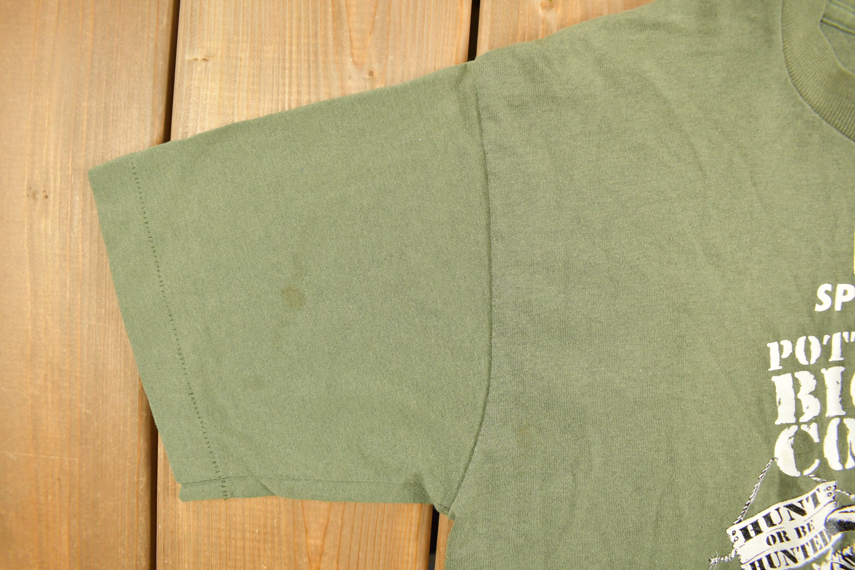 Vintage 1990s Buck Hunting Galeton PA Graphic T-Shirt Streetwear