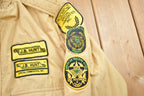 Vintage 1986 Trucker Assc. Trainer Of The Year Patchwork Puffer Jacket