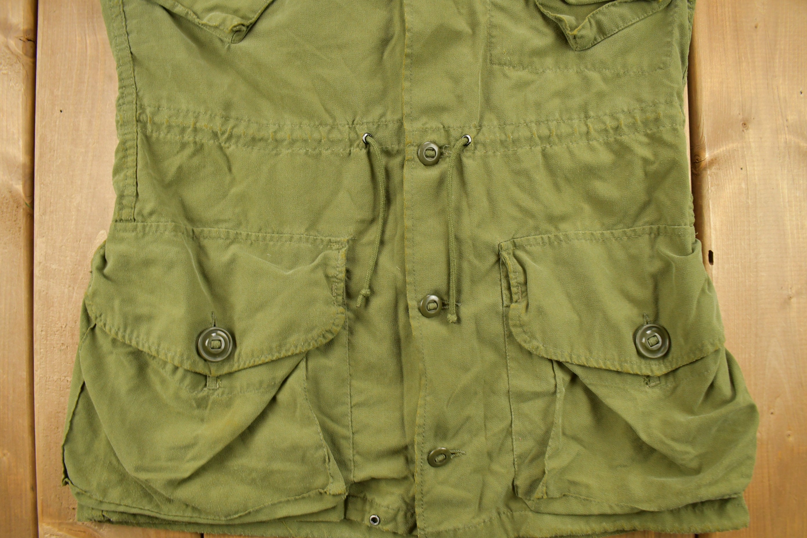 Vintage 1980s Canadian Army Military Field Jacket