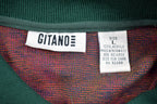Vintage 1990s Gitano Floral Button Up Sweatshirt