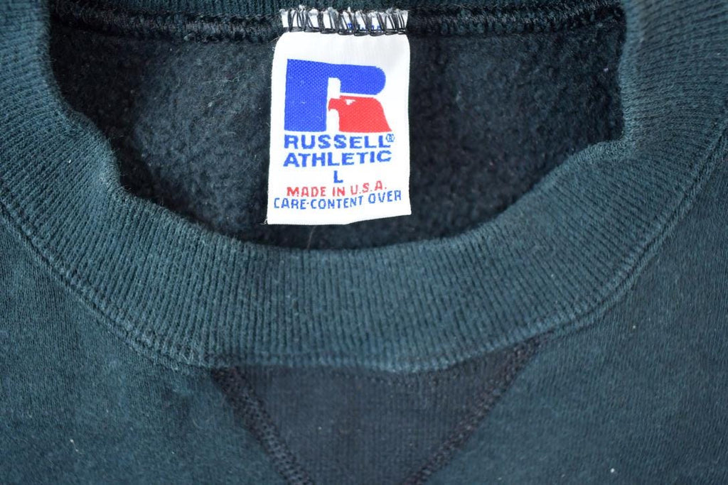 Vintage 1990s Russell Tiger Head University Collegiate Crewneck