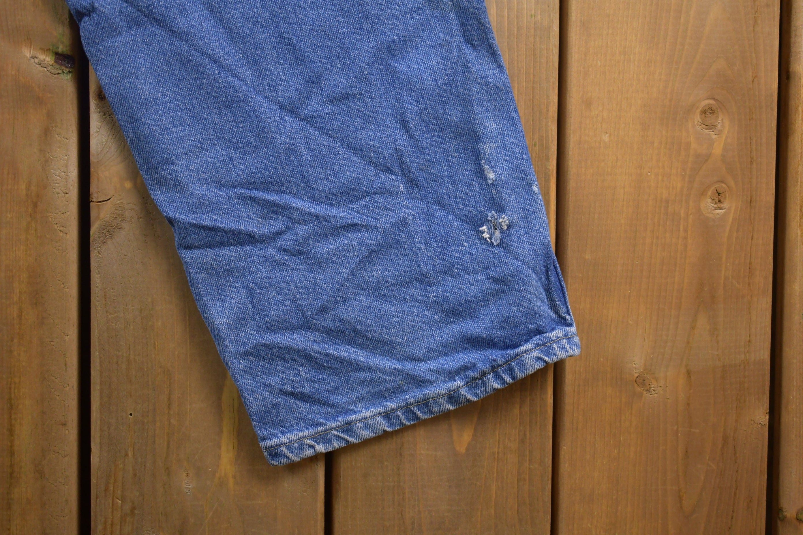 Vintage 1990s Dickies Distressed Denim Carpenter Pants 29 x 31