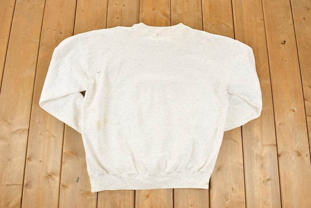 Vintage 1990s St Mark's Lutheran Lions Crewneck Sweatshirt Men's L