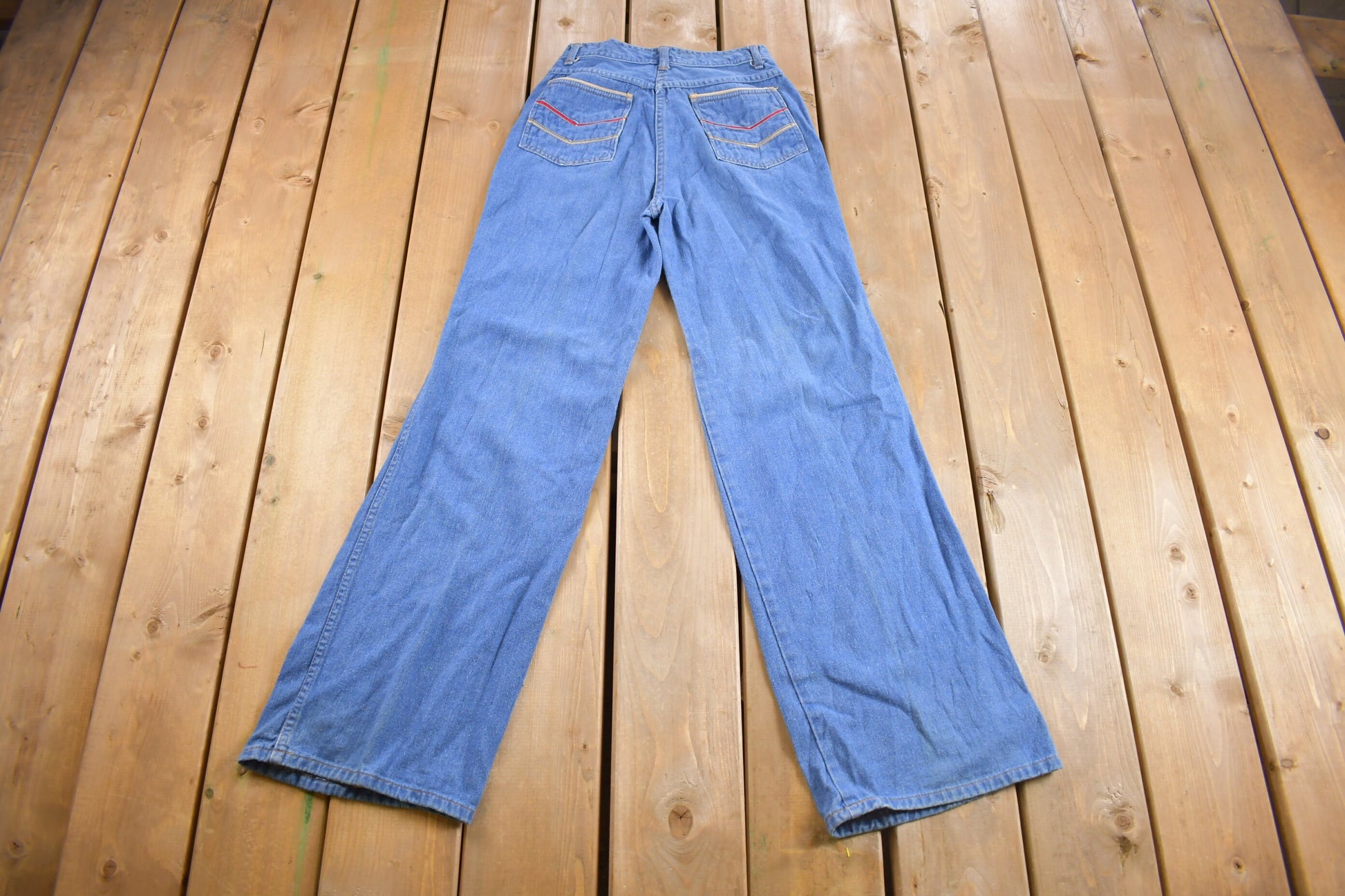 Vintage 1970s Lerner Flare Jeans Size 26 x 33
