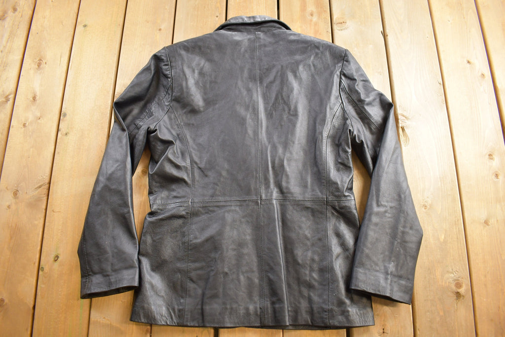 Vintage 1990s Leather Womens Jacket