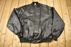 Vintage 1990s Act IV Night Club Satin Bomber Jacket