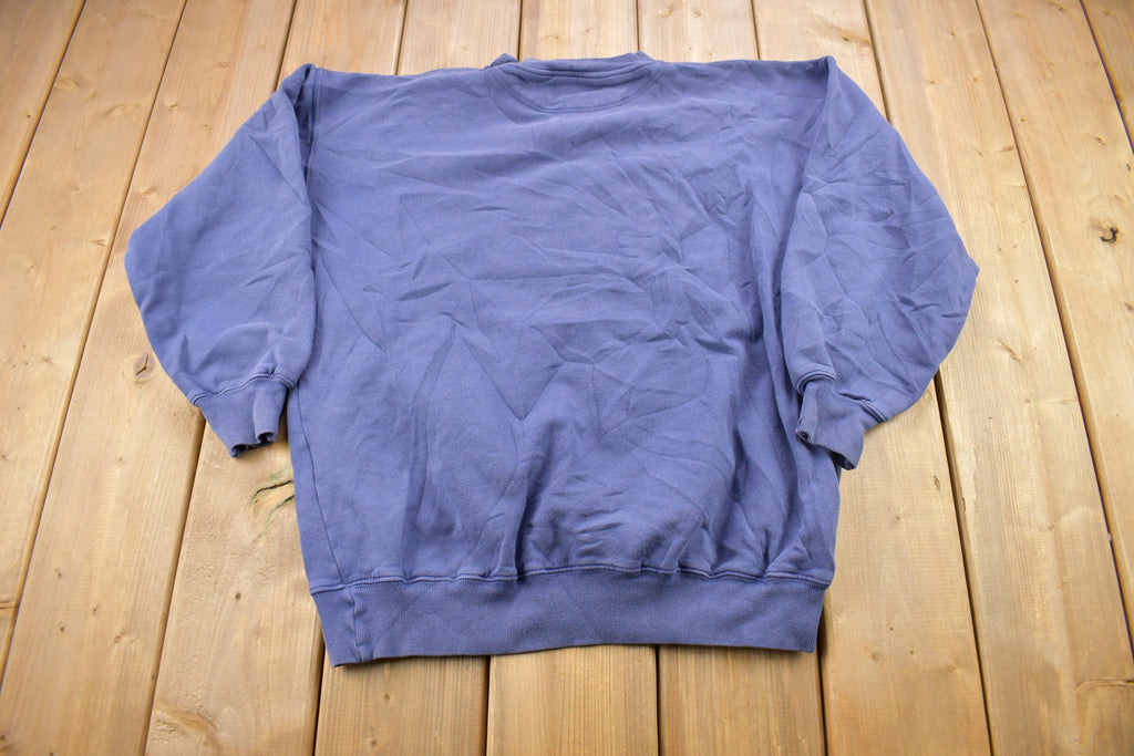 Vintage 1990s Oxford University Embroidered Collegiate Crewneck