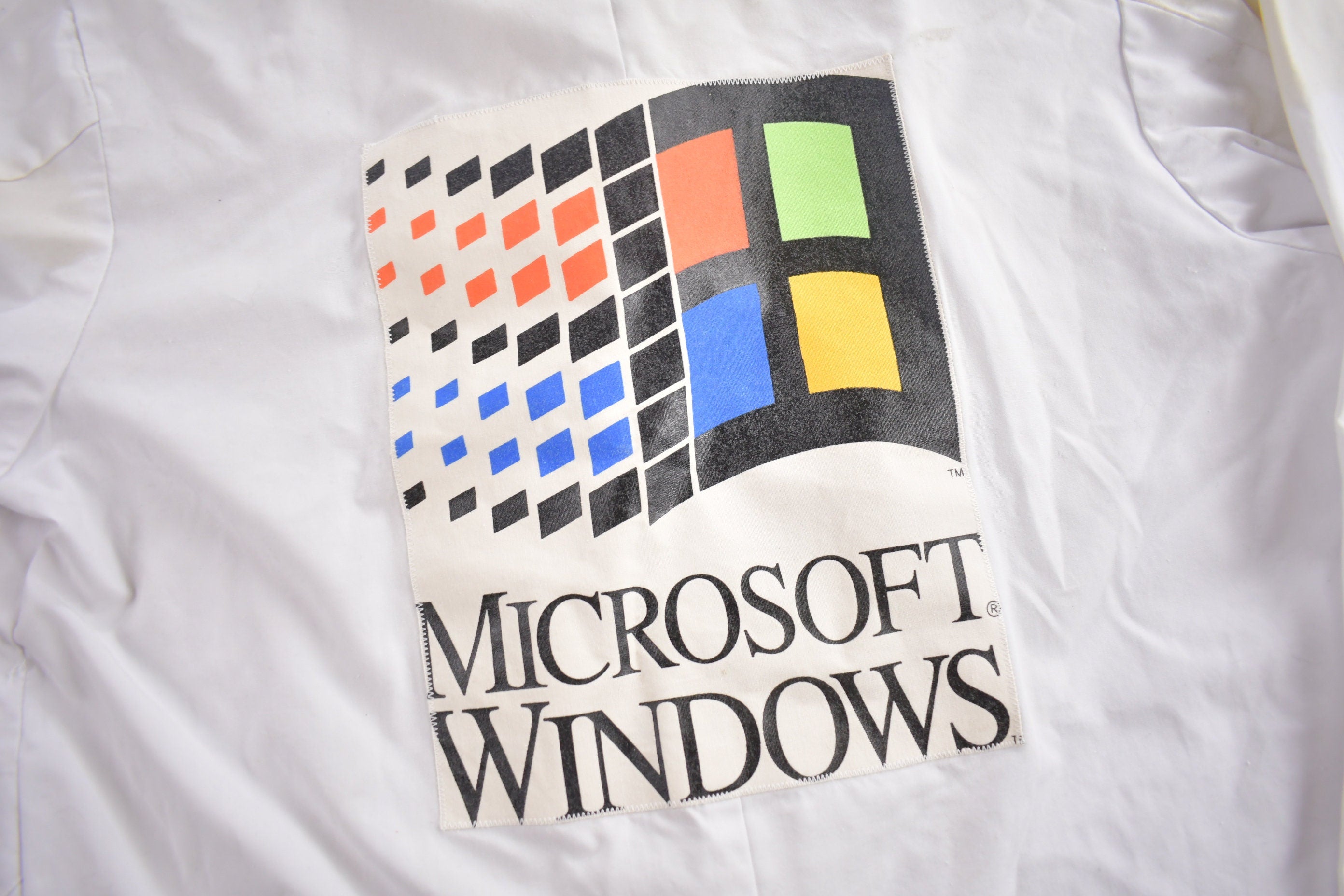 Vintage 1990s Microsoft Windows Mechanic Coat