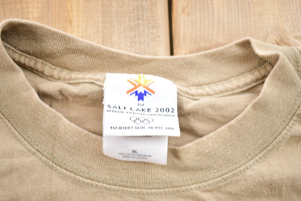 Vintage 2002 Salt Lake Winter Olympic Games Graphic T-Shirt
