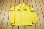 Vintage 1980 Indy 500 Winner Penzoil Snap Button Windbreaker Jacket