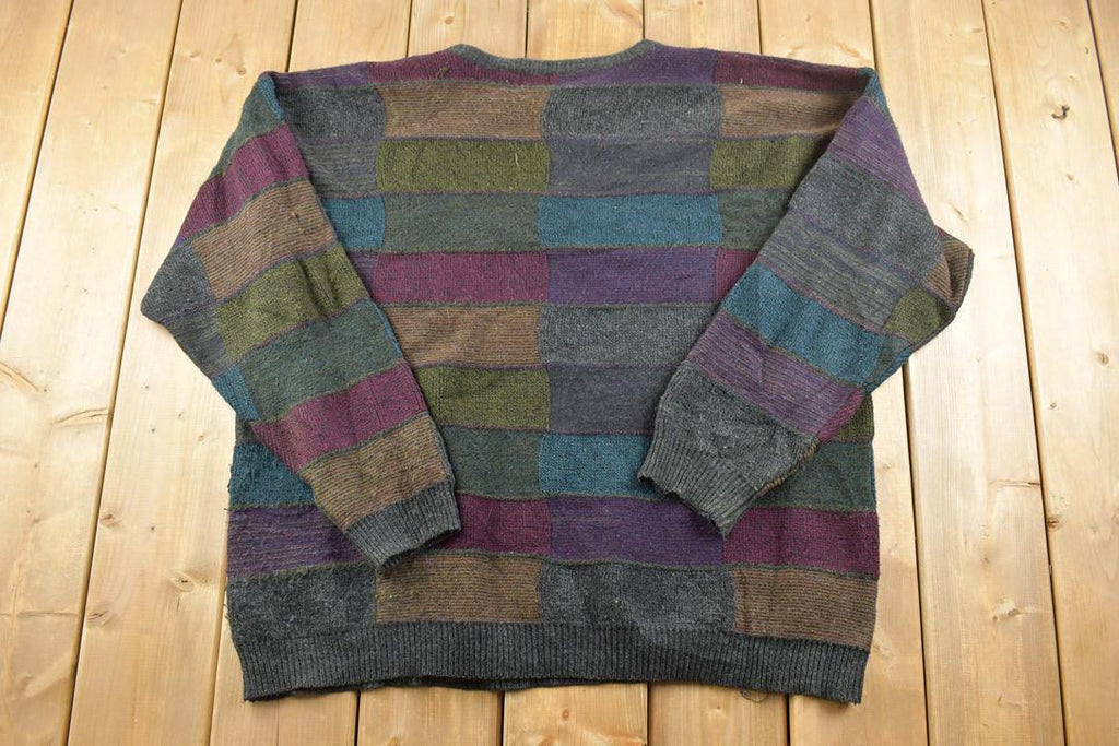 Vintage 1990s Zylds Knit Crewneck Sweater