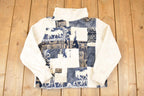 Vintage 1990s Wild Horses Fleece Outdoorsman Sweater Women's L