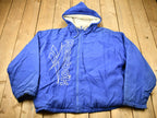 Vintage 1980s Reebok Embroidered Windbreaker Jacket