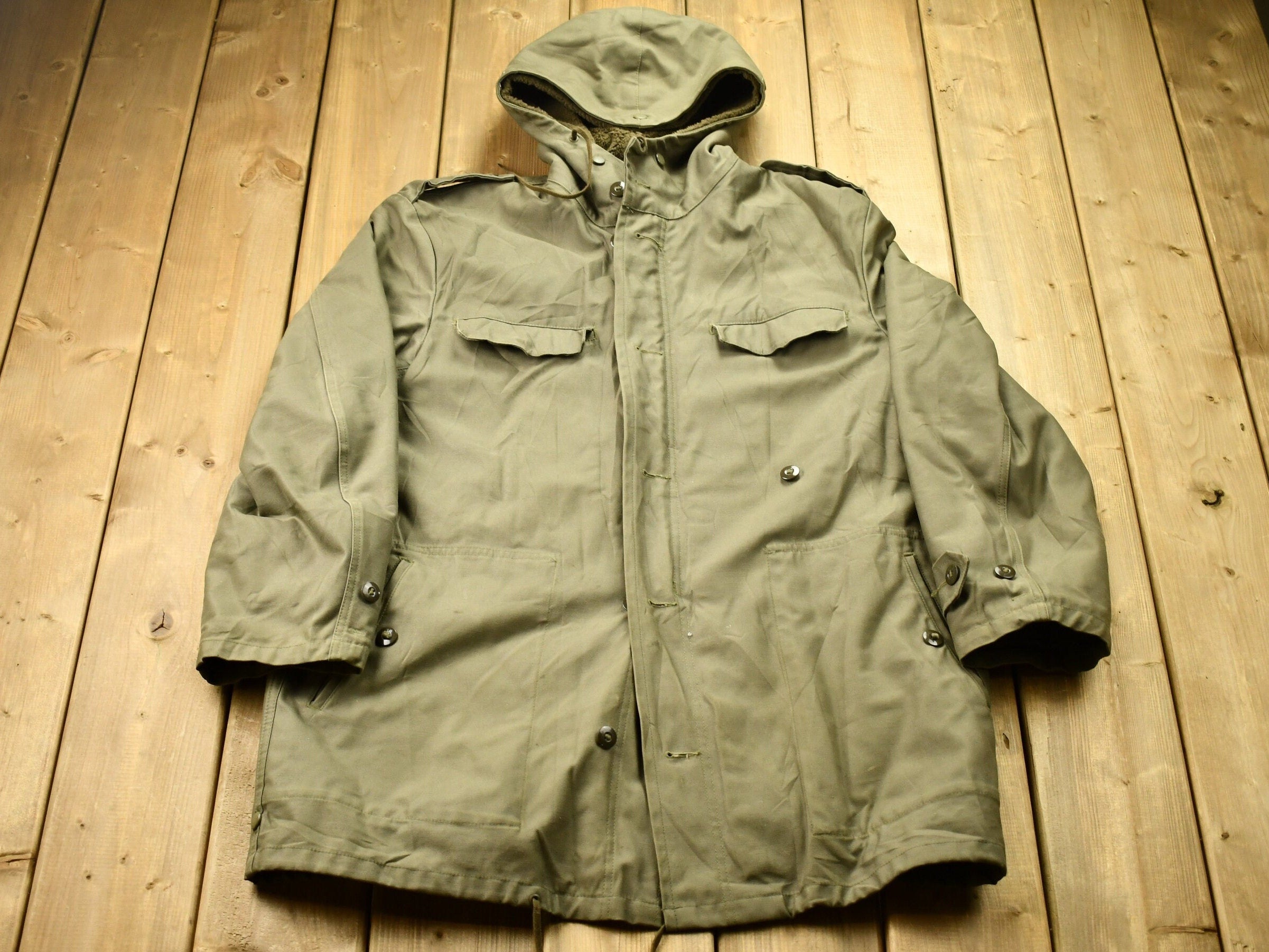 Vintage Jeans Express Military Parka