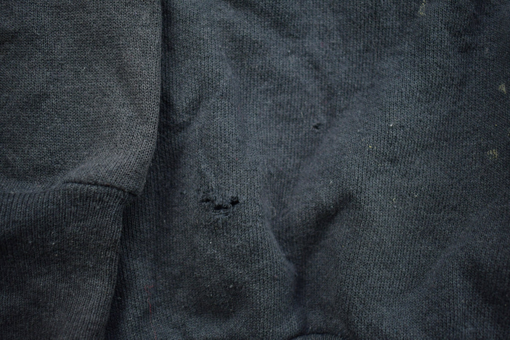 Vintage 1990s Blank Black Crewneck Sweatshirt