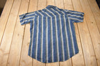 Vintage 1990s Ely Cattleman South Western Style Button Up Rodeo Shirt Size L