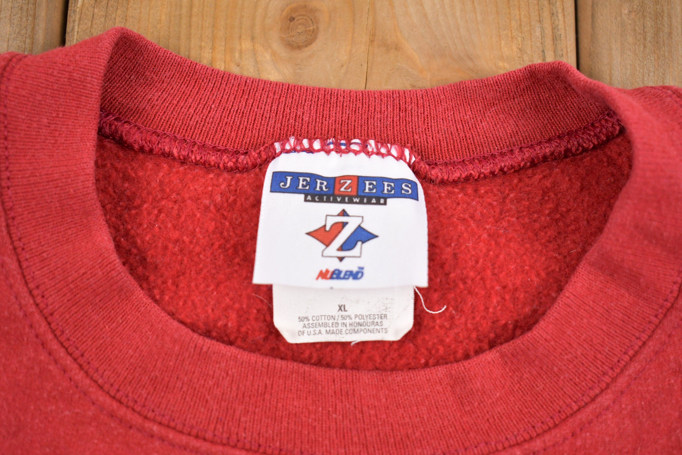 Vintage 1990s Embroidered Family Star Crewneck