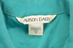 Vintage 1970s Allison Daley Blank Button Up Shirt