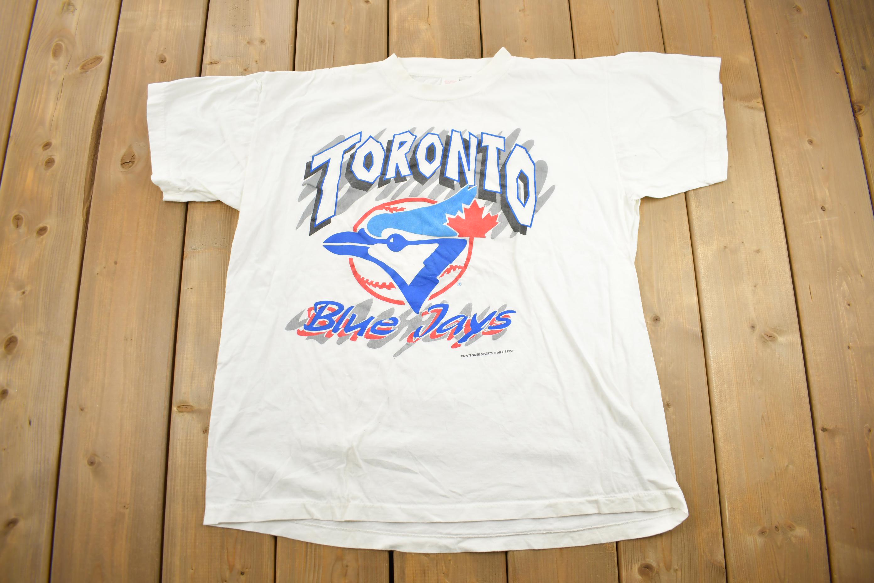 Vintage 1993 Toronto Blue Jays MLB World Series Championship T-shirt