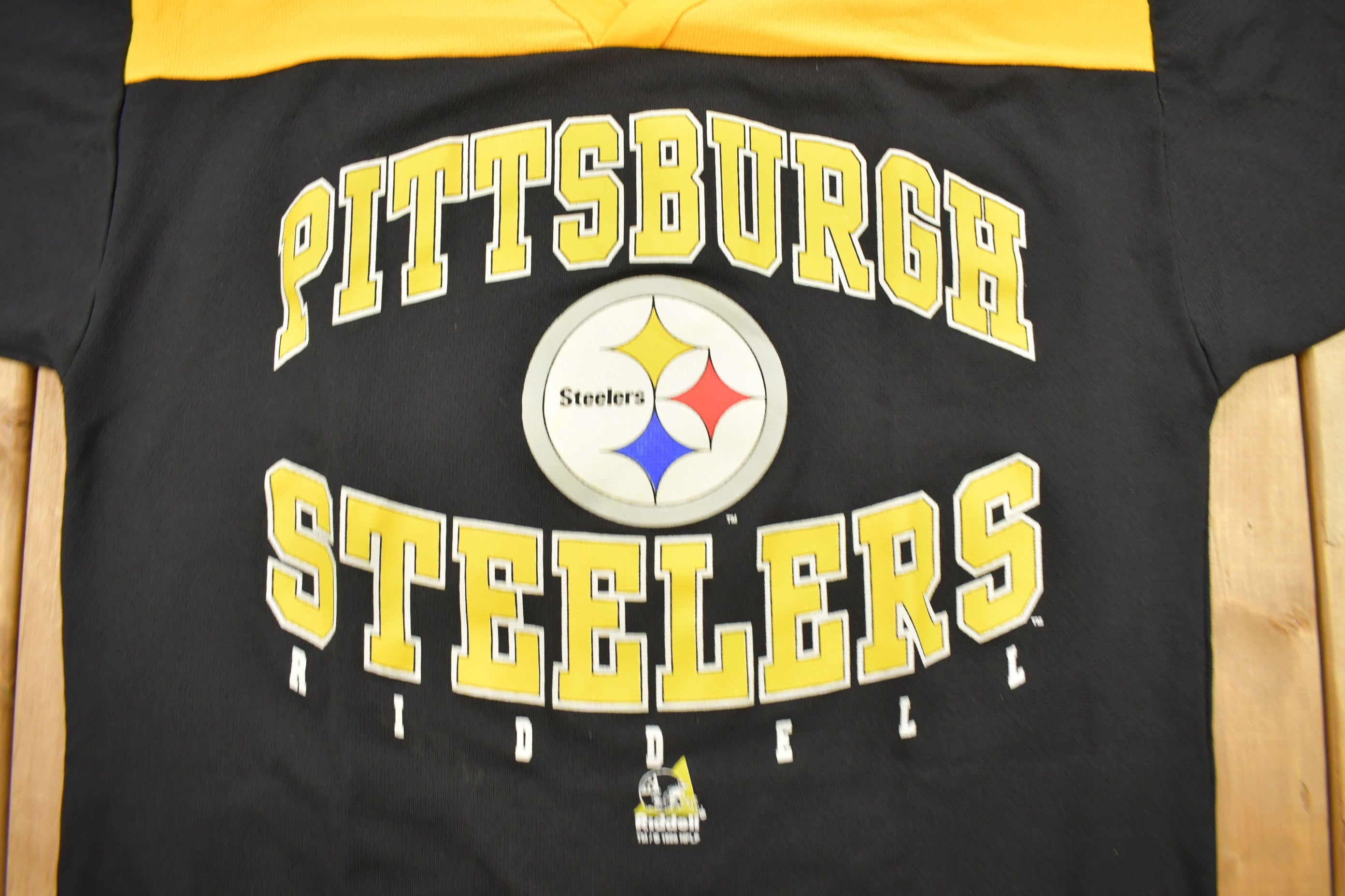 Vintage 1996 Pittsburgh Steelers NFL Jersey-Style T-Shirt