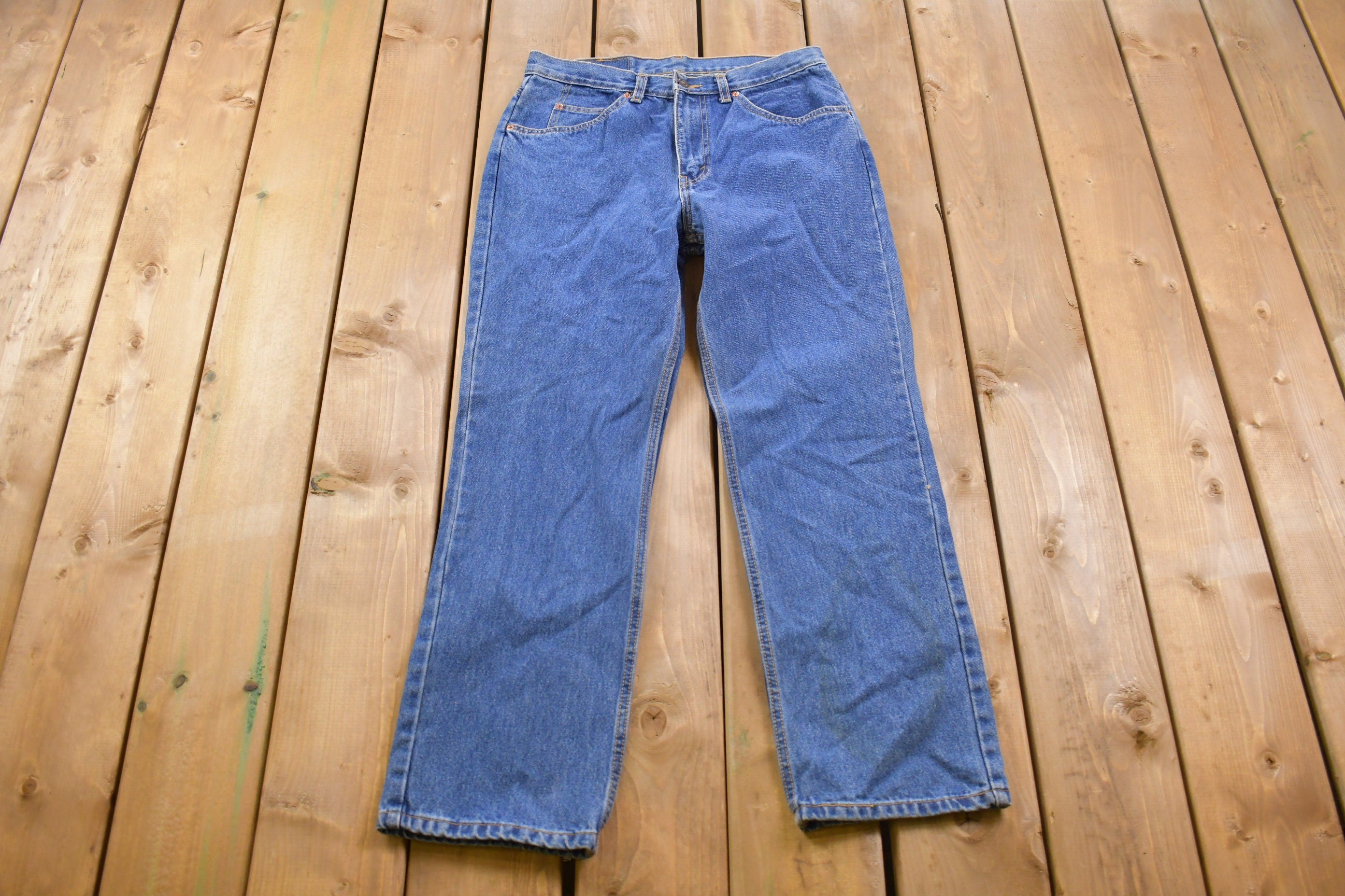 Vintage 1990s Levi's Orange Tab Jeans Size 30 x 28