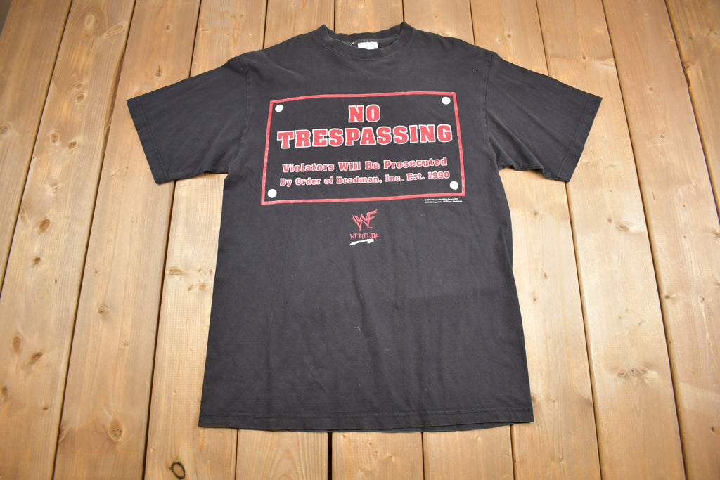Vintage 2001 Undertaker Wrestling T-Shirt