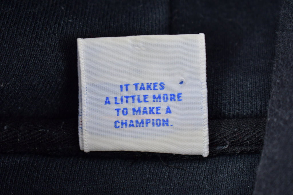 Vintage 1990s Champion Embroidered Hoodie