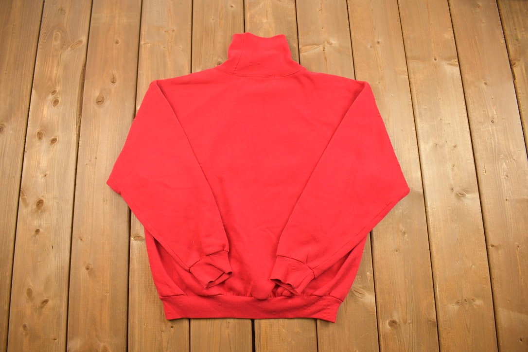 Vintage 1990s The Legend Rocks On Turtleneck Sweatshirt