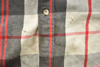 Vintage 1990s St John's Bay Plaid Flannel Button Up Shirt