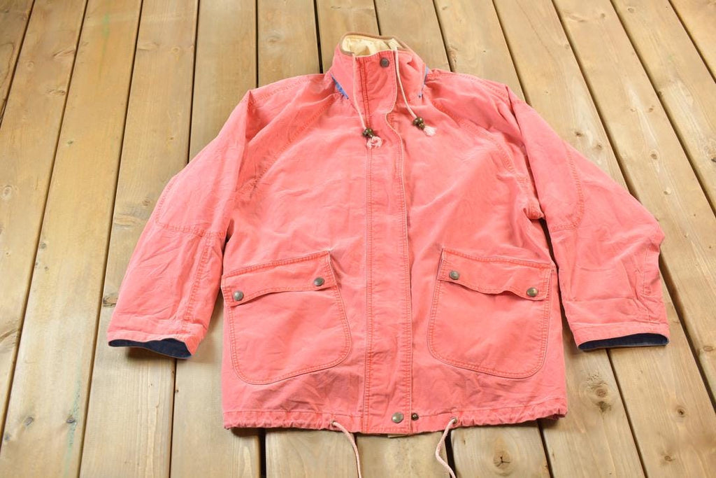 Vintage 1980s Blank Windbreaker Jacket