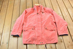 Vintage 1980s Blank Windbreaker Jacket