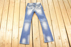 Vintage Deadstock Y2K Grace LA Bedazzled Low Rise Jeans Women's Size 27 x 29