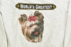 Vintage 1990's Worlds Greatest Dog Graphic Hoodie