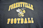 Vintage 1990s Forestville Football Champion Hoodie Made In USA