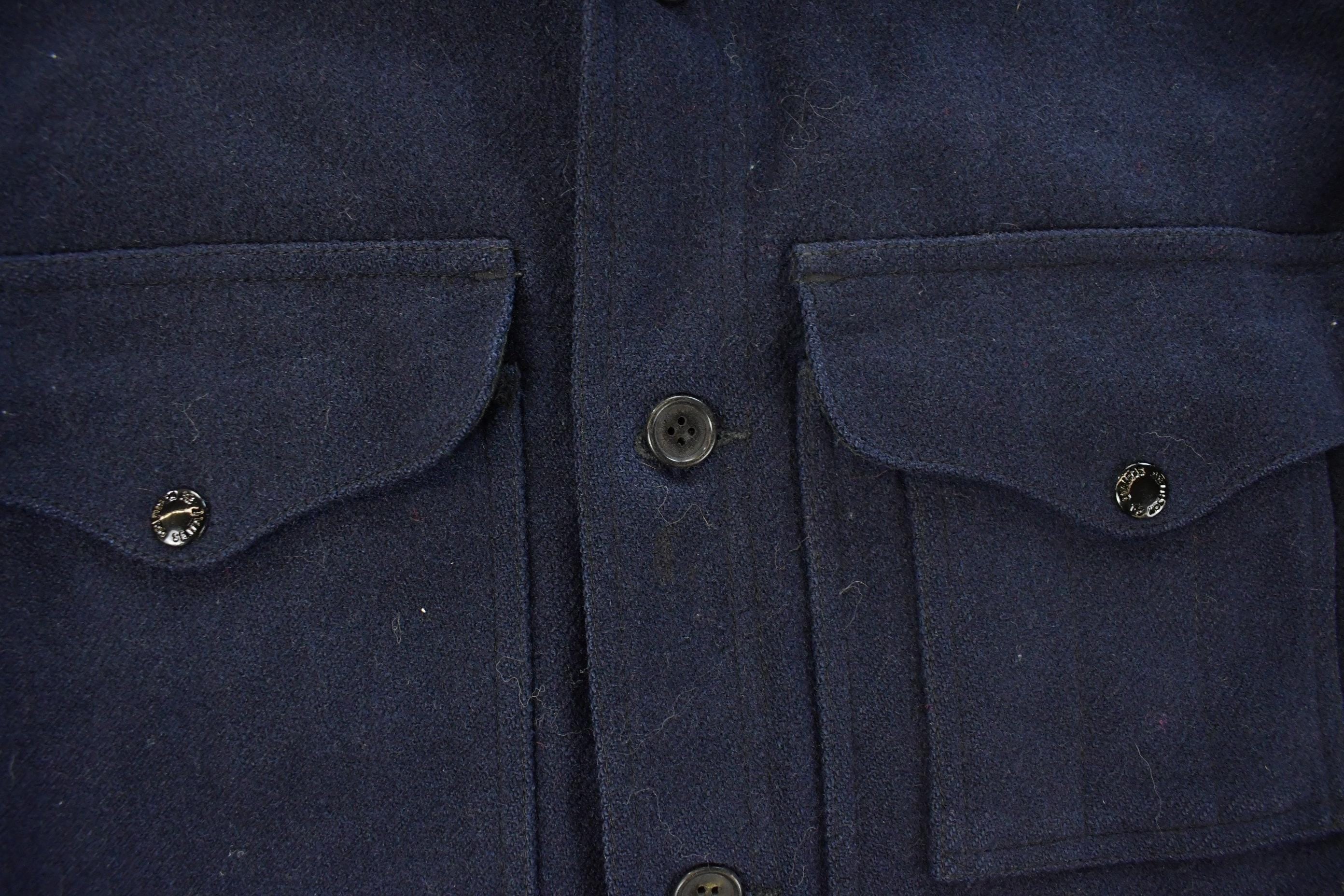 Vintage 1980s Filson Mackinaw Wool Cruiser Wool Jacket Men's Medium
