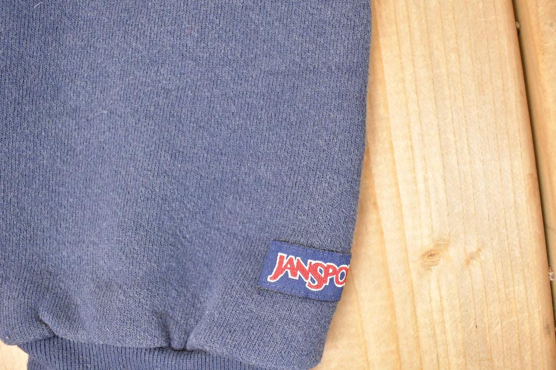 Vintage 1990s Jansport Charles County Embroidered Heavyweight Crewneck Sweatshirt Men's XL
