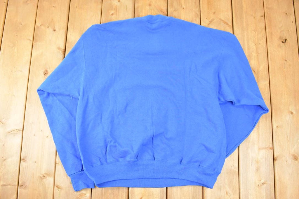 Vintage 1990s Hanes Activewear Blank Crewneck Sweatshirt Men's L