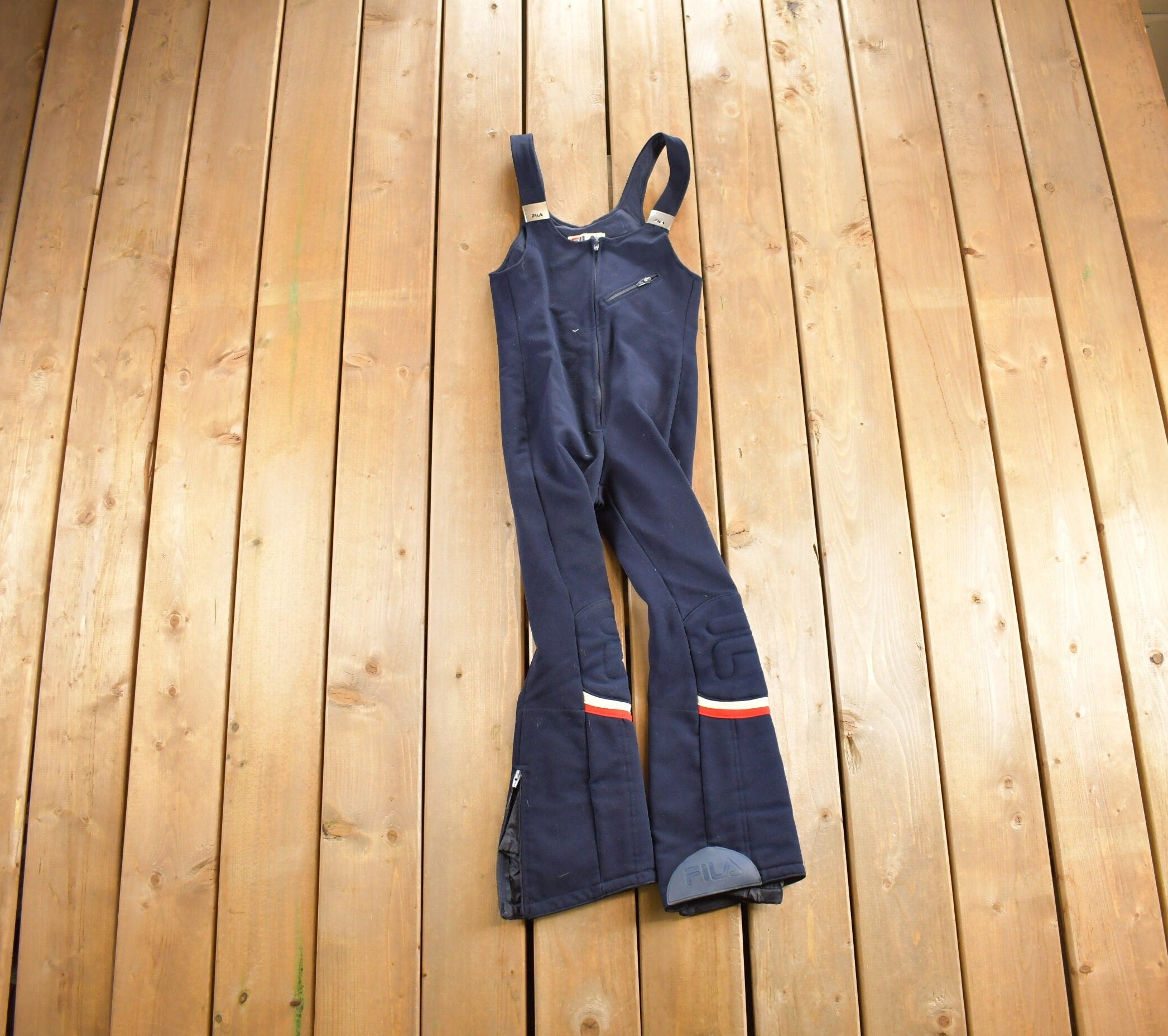 Vintage 1980s FILA Womens Ski Jumpsuit Size 10-12