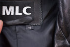 Vintage 1990s MLC Leather Blazer Jacket