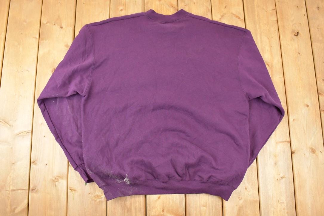 Vintage 1990s Wilson Pro 5000 Blank Crewneck Sweatshirt Mens XL