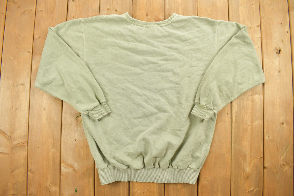 Vintage 1990s Embroidered USA Sweatshirt