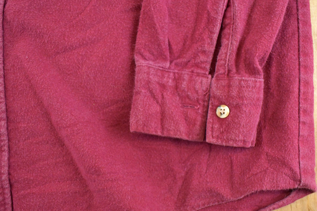 Vintage 1990s Deer Outdoors Heavyweight Button Up Shirt Men's L