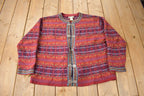 Vintage SKYR Knit Womens Clasp Sweater Size Large